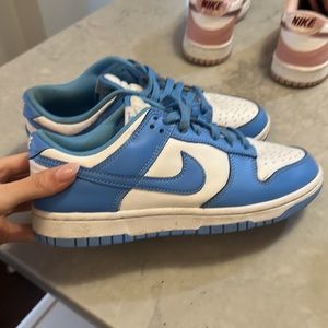 University Blue Nike Dunks, Authentic, Good Condition